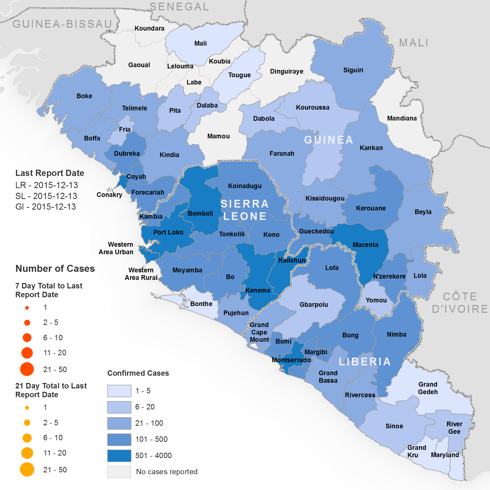 World Health Organization: Ebola Situation Report - 16 December 2015