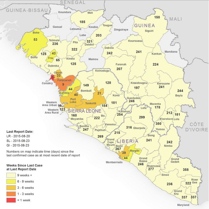 World Health Organization: Ebola Situation Report - 26 August 2015